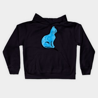 Fluid Cat Kids Hoodie